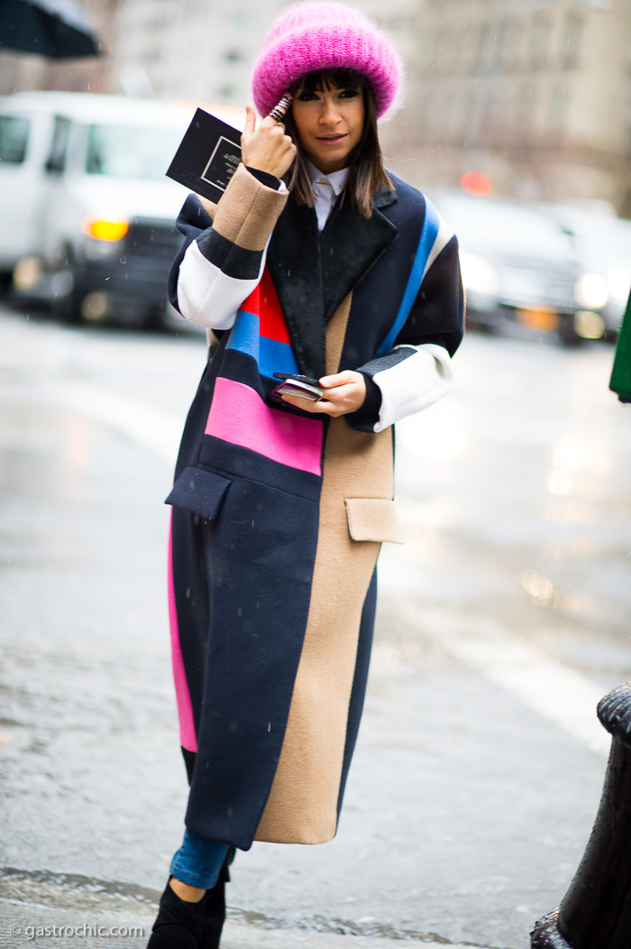 Celine discount colorblock coat