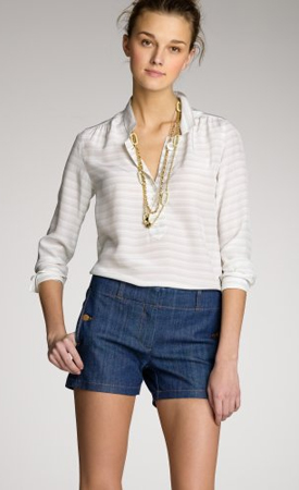 J.Crew Denim Cruise Short ($58)