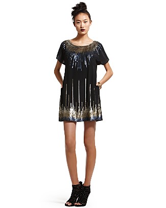 BCBG-sequin-dress