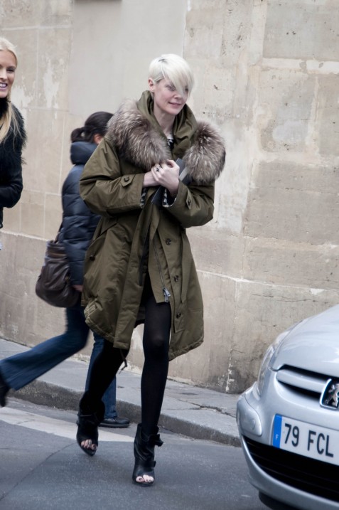 Kate Lanphear at Ann Demeulemeester Kate Lanphear at Ann Demeulemeester