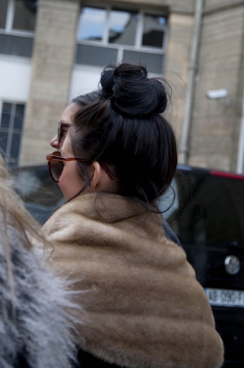 Topknot, Ann Demeulemeester Show Topknot, Ann Demeulemeester Show