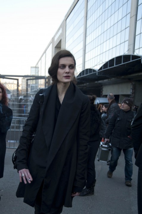 Model in All Black, Sonia Rykiel
