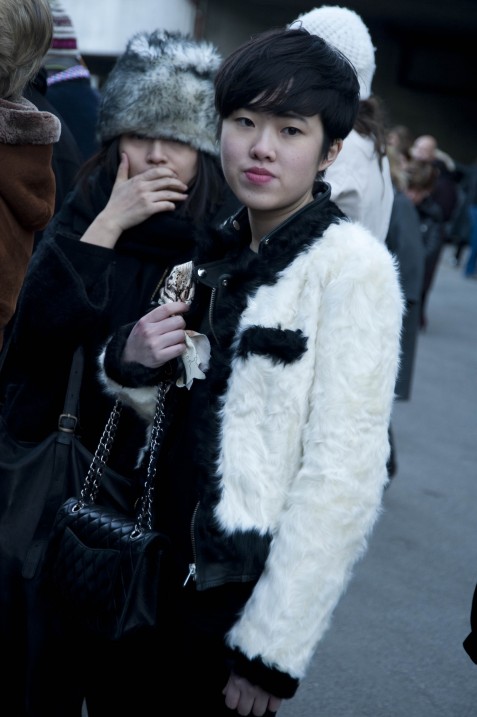 Black and White Jacket, Sonia Rykiel and John Galliano Show