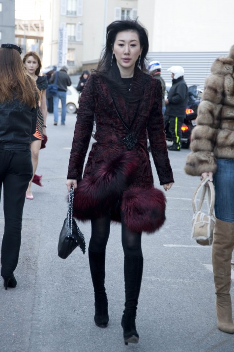 Dyed Fur Coat, Sonia Rykiel and John Galliano