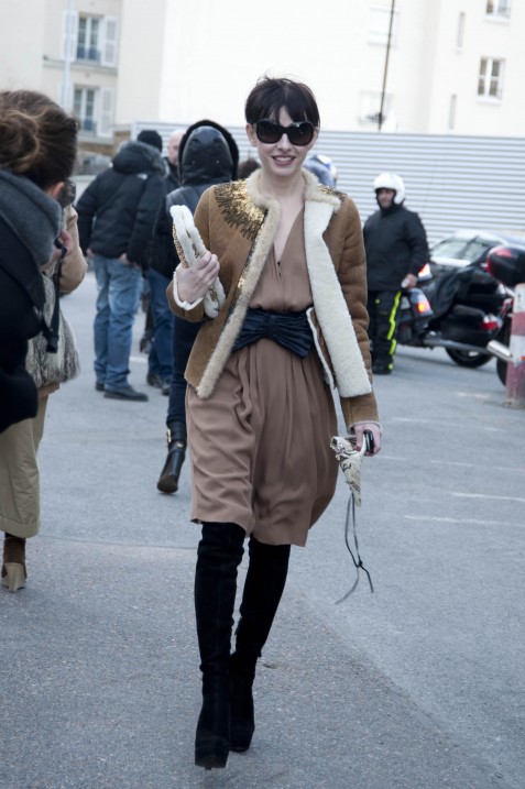 Camel Colored Outfit, Sonia Rykiel and John Galliano