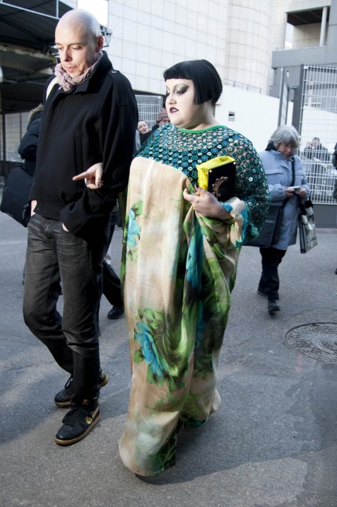 Beth Ditto at John Galliano