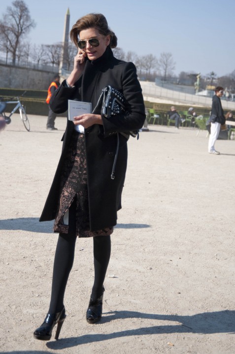 Slim Black Silhouette, Chloe