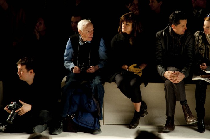 Bill Cunningham and Cathy Horyn