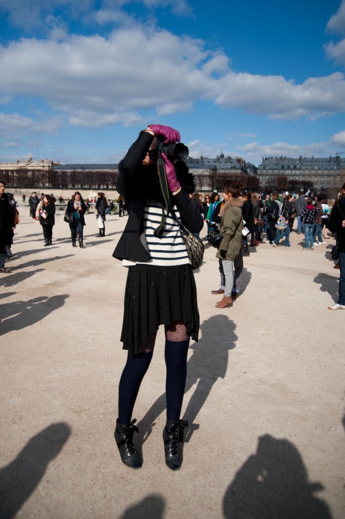 Purple Gloves, Christian Dior Show