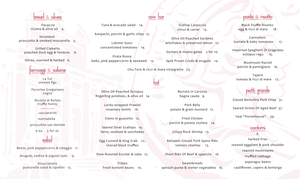 faustina-menu faustina-menu