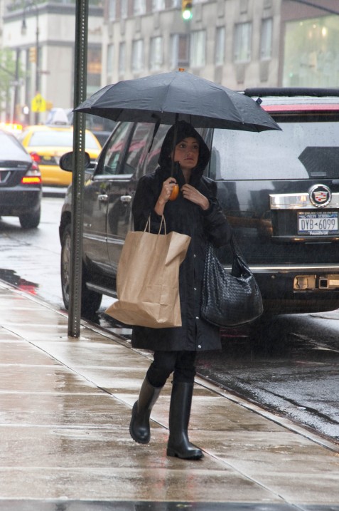 Black Hooded Jacket, Rainy Day Wear Black Hooded Jacket, Rainy Day Wear