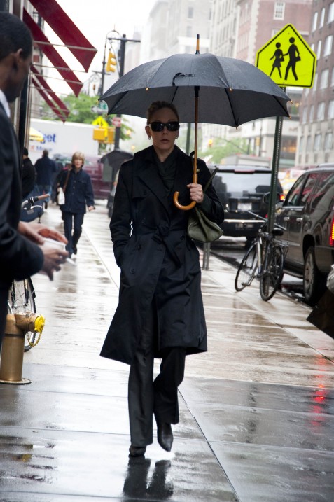 Black Umbrella, Rainy Day Wear Black Umbrella, Rainy Day Wear