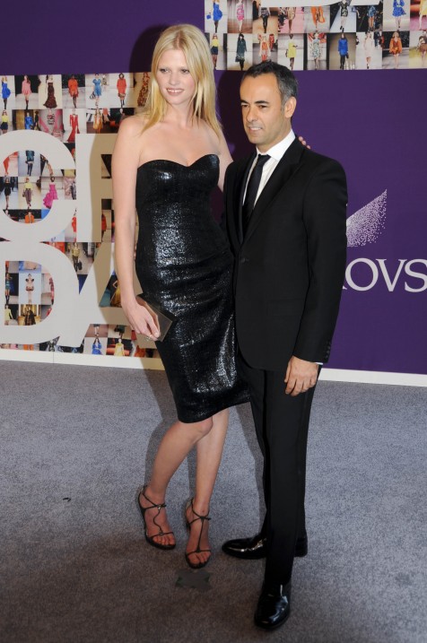 Lara Stone and Francisco Costa, CFDA Awards Lara Stone and Francisco Costa, CFDA Awards
