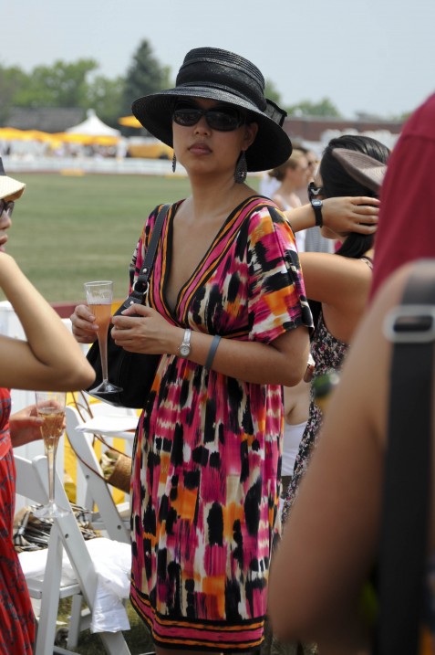 Ikat Sundress, Veuve Clicquot Polo 2010