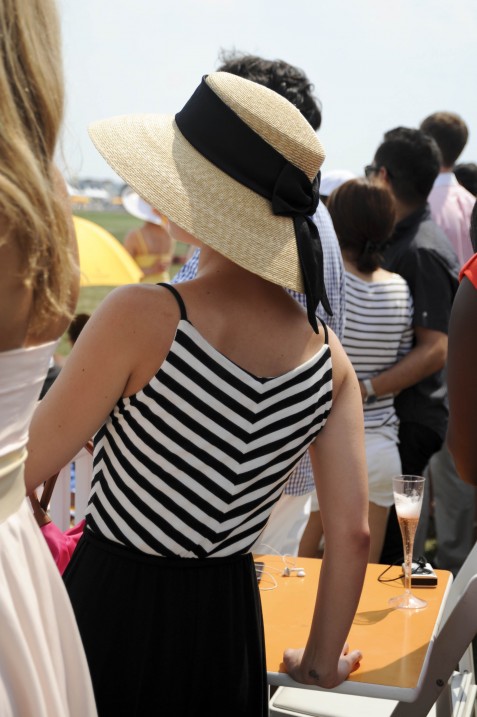 Black and White With Straw Hat, Veuve Clicquot Polo 2010