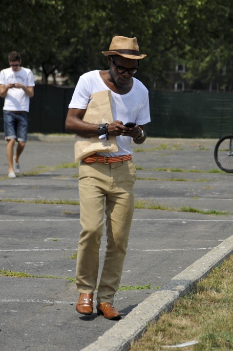 Beat-up Fedora and Khakis, Veuve Clicquot Polo 2010