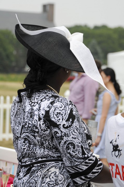 Black and White Hat, Veuve Clicquot Polo 2010