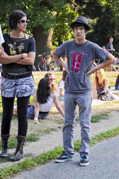 Boy in Fedora, Sonic Youth Concert