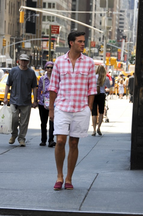 Plaid and Espadrilles, Madison Ave.