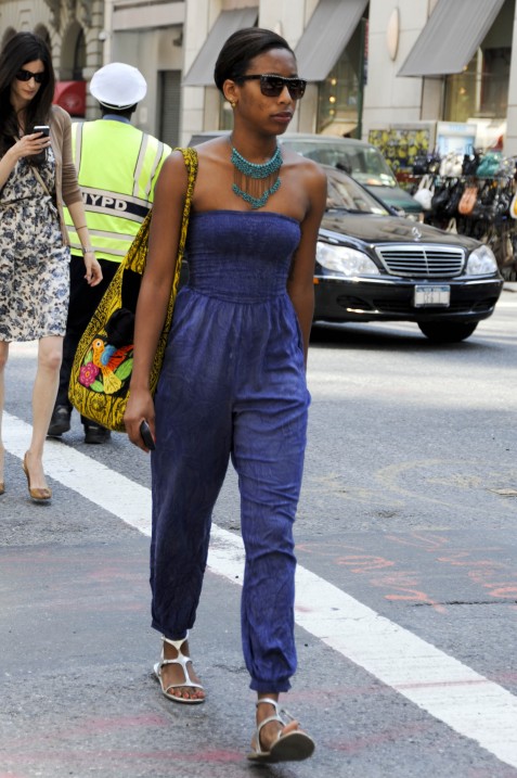 Denim Jumpsuit, 60th Street