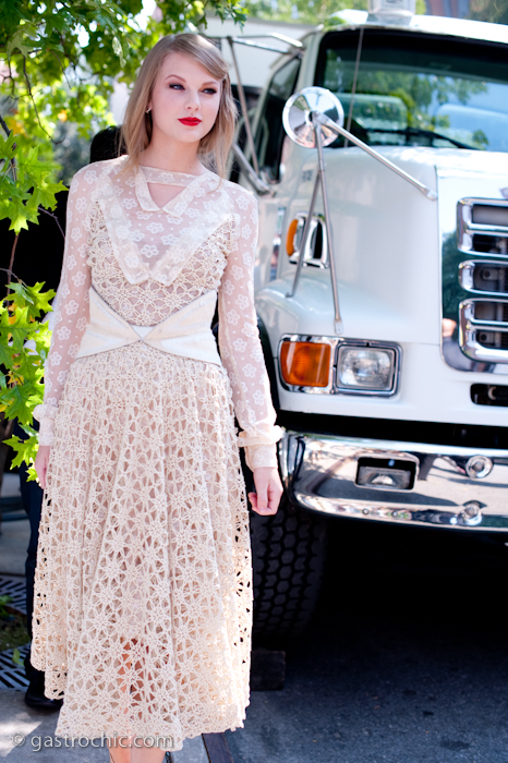 Taylor Swift at Rodarte