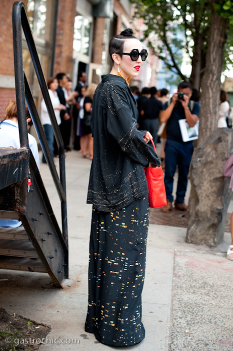 Michelle Harper at Theyskens' Theory