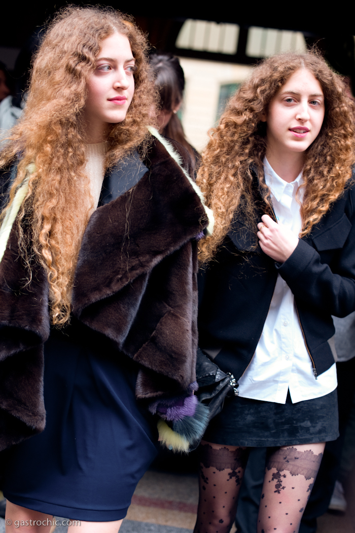 Sama and Haya Abu Khadra at Costume National