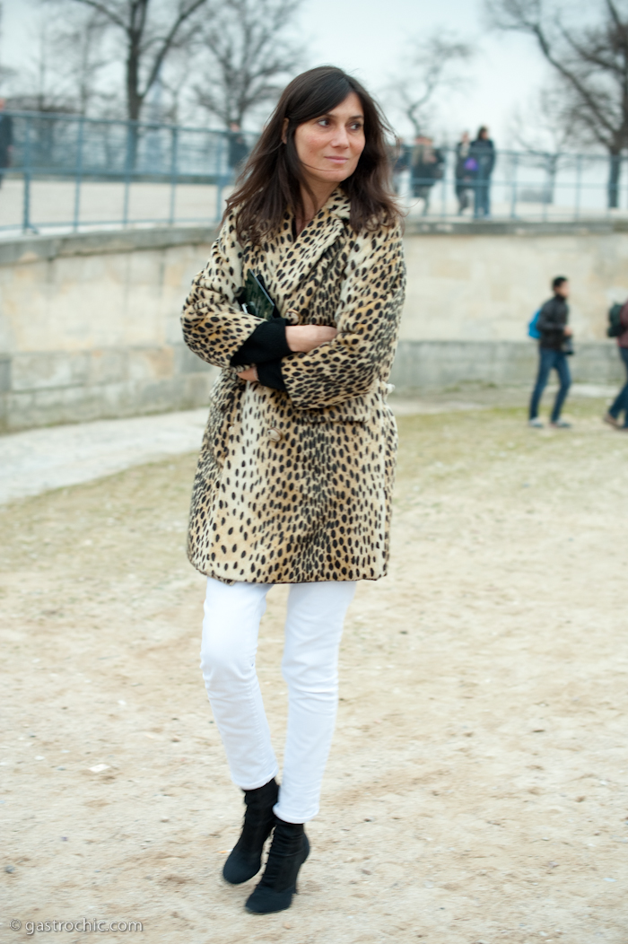 Emmanuelle Alt at Sonia Rykiel