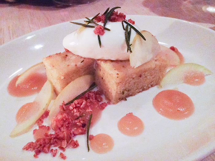 Olive Oli Cake, Charlie Bird NYC