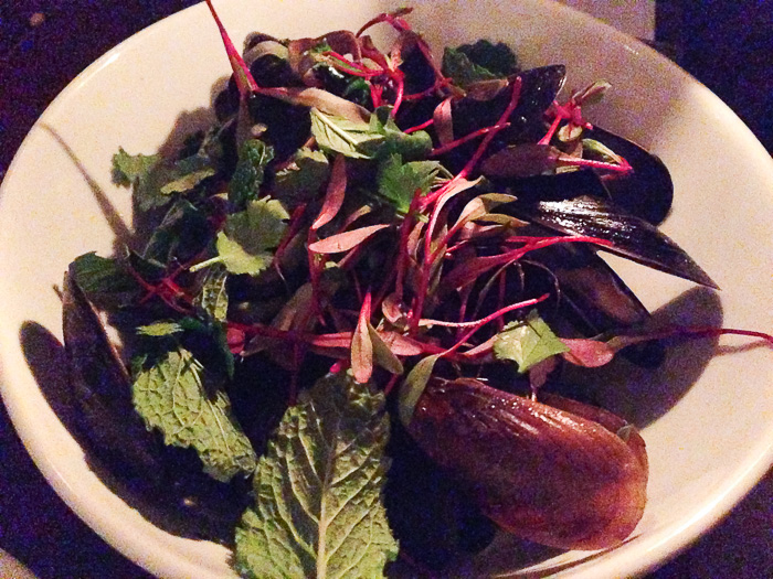 Mussels, Distilled NY