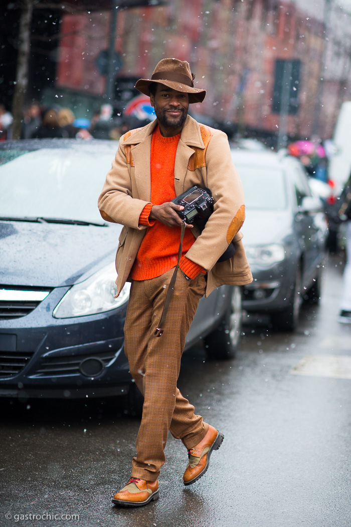 Karl-Edwin Guerre at Etro