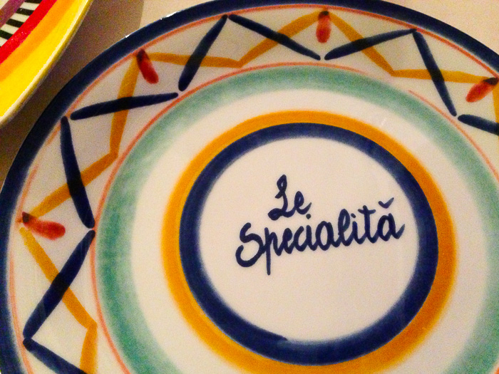 Plates, Le Specialita