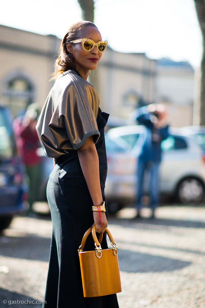 Michelle Elie at Marni FW2014