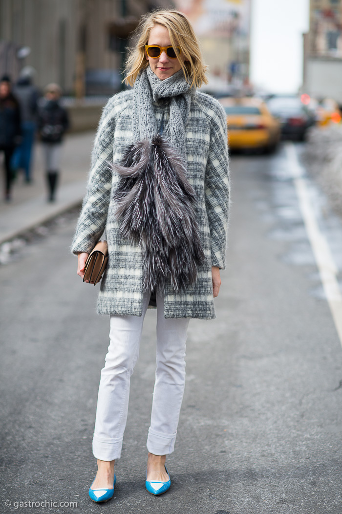 Indre Rockefeller, Outside Prabal Gurung