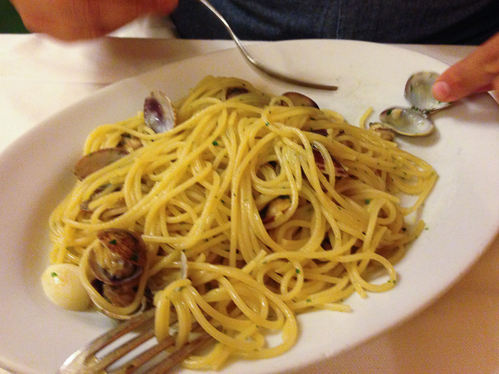Spaghetti alle Vongole, Trattoria La Griglia