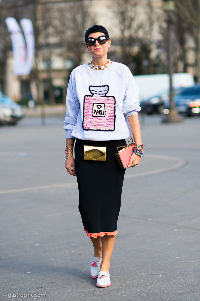 Elisa Nalin at Chanel FW2014