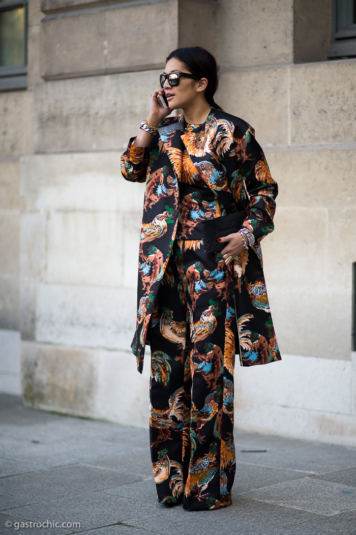 Tina Leung at Rochas