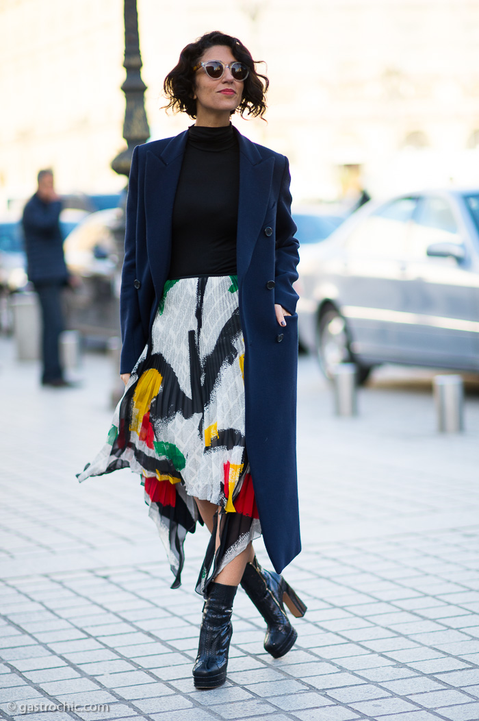 Yasmin Sewell at Rochas FW2014 - 2