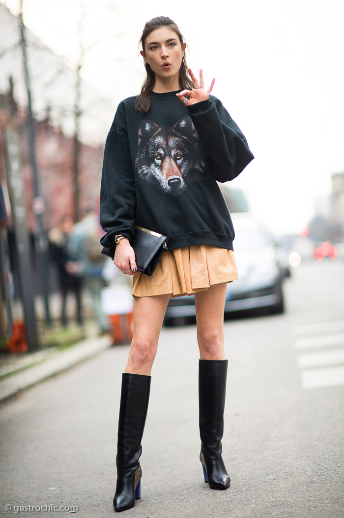 Jacquelyn Jablonski at Etro FW2014