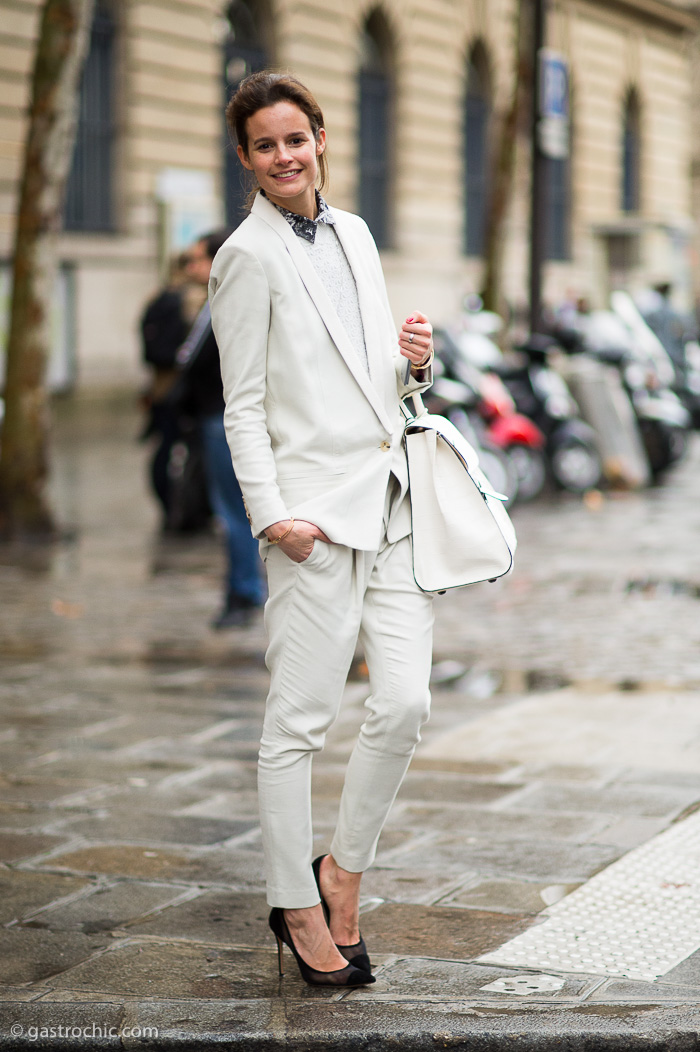 White Suit, After Balmain FW2014