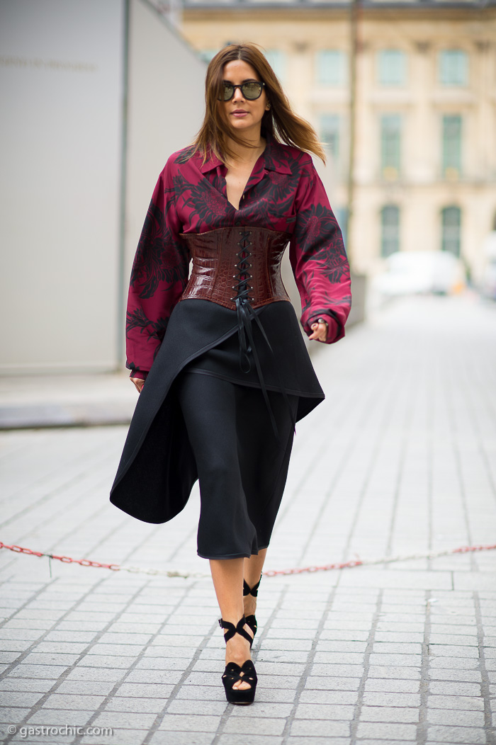 Christine Centenera at Schiaparelli Couture FW2014