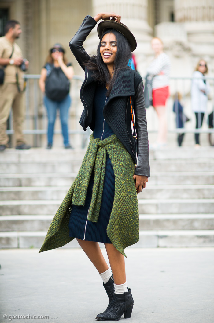 Grace Mahary at Chanel Couture FW2014