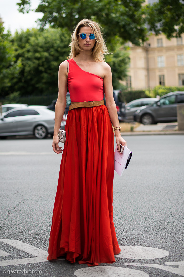 Lauren Remington Platt at Dior Couture FW2014