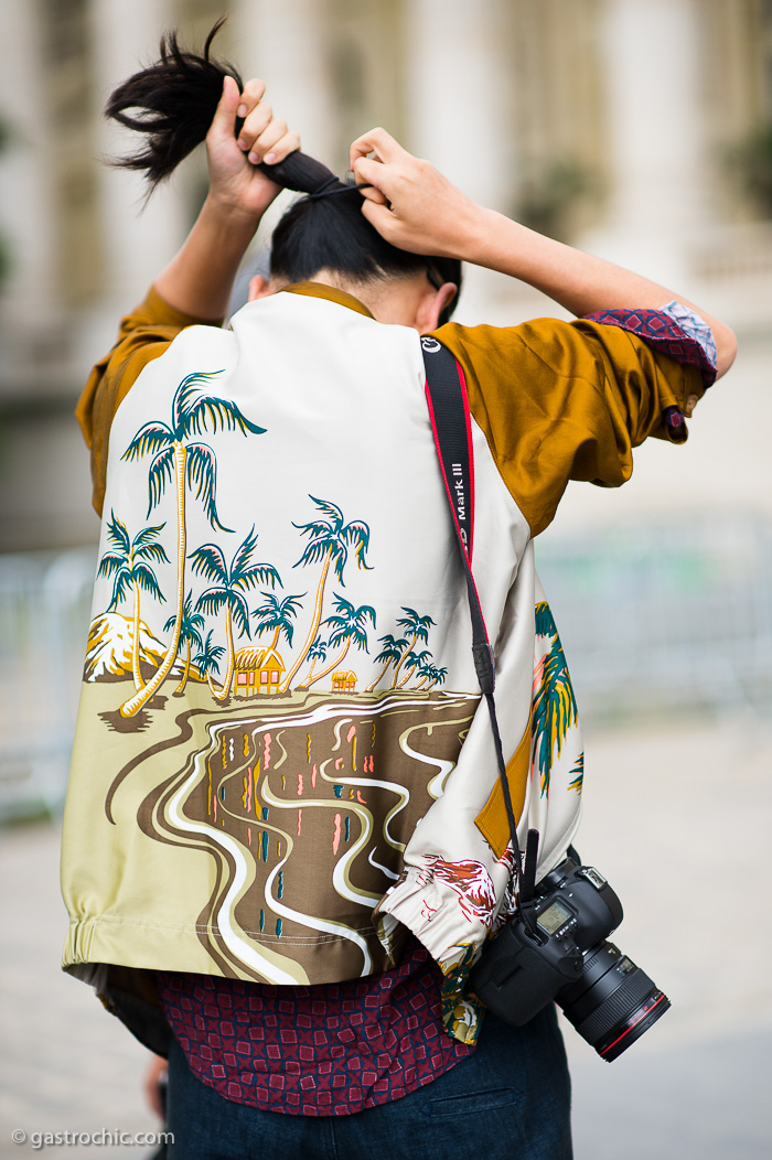 Phil Oh at Chanel Haute Couture FW2014