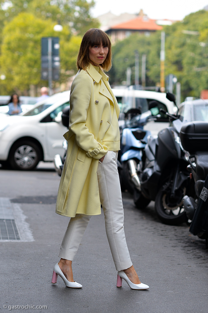 Anya Ziourova at Gucci SS2015