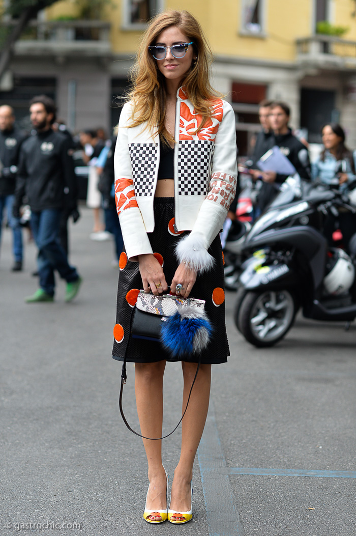 Chiara Ferragni in Fendi Resort 2015