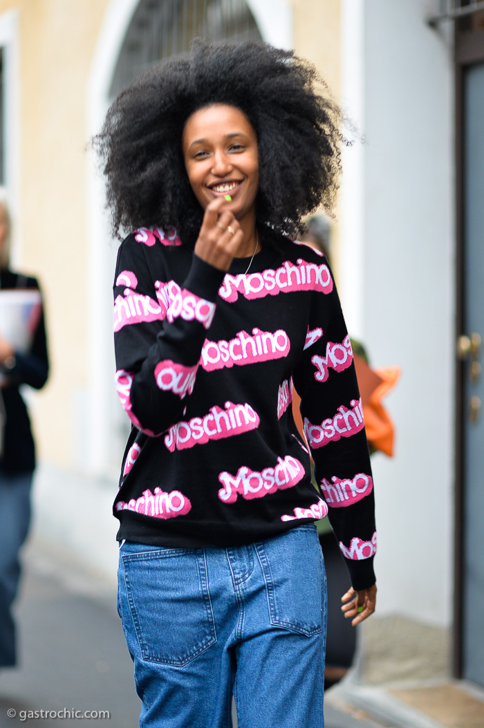 Julia Sarr Jamois at Missoni SS2015