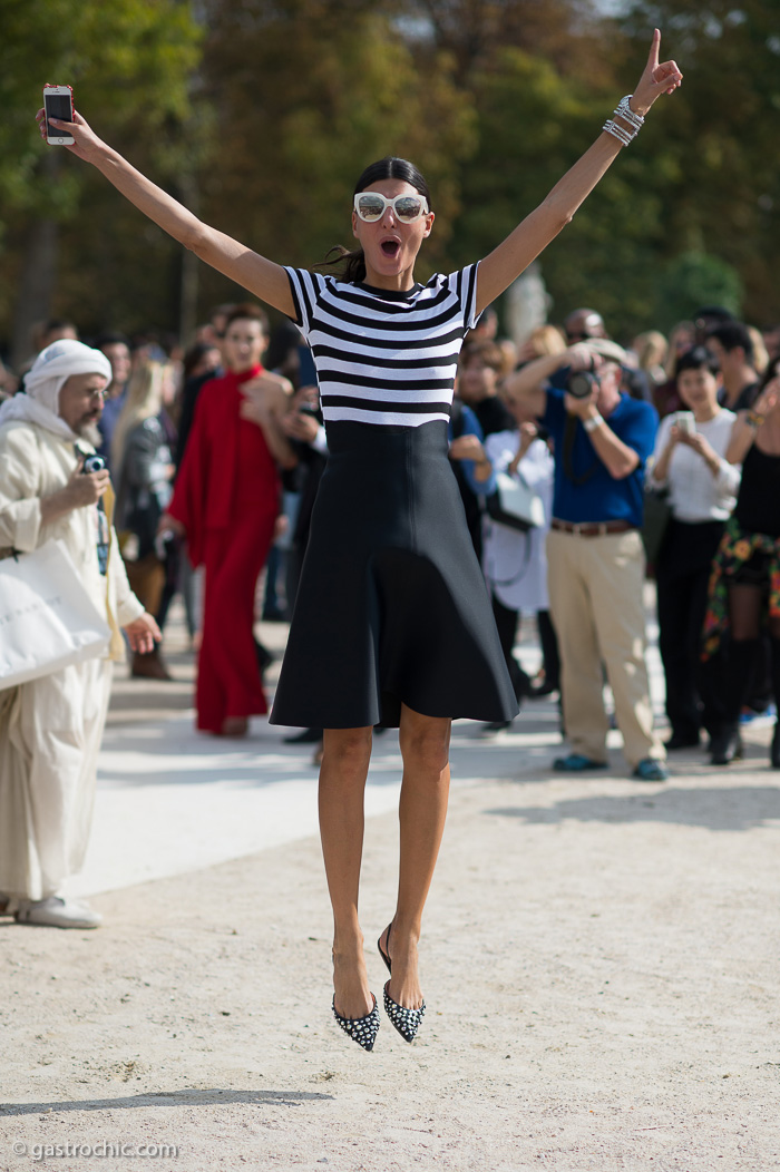 Giovanna Battaglia at Valentino SS2015