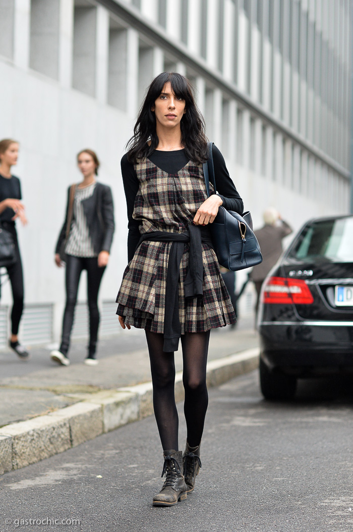 Jamie Bochert, Outside Bottega Veneta SS2015