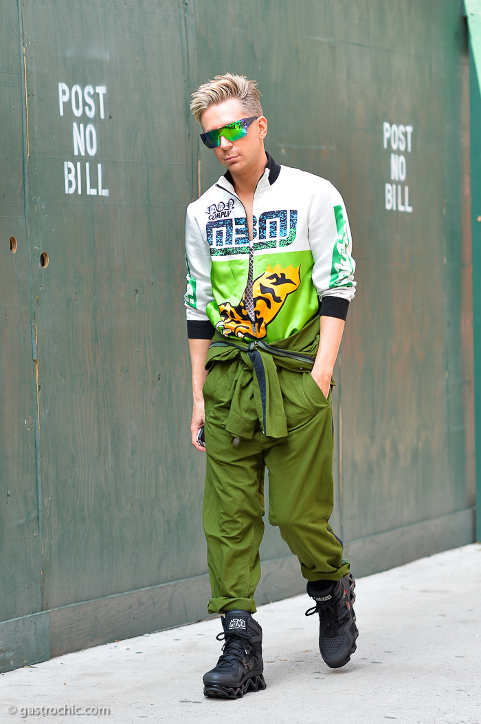 Kyle Anderson at Peter Som SS2015